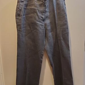 MARC JACOBS Striped gray trouser